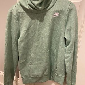 Green Nike sweatshirt